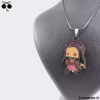 گردنبند انیمه شیطان کش طرح نزوکو