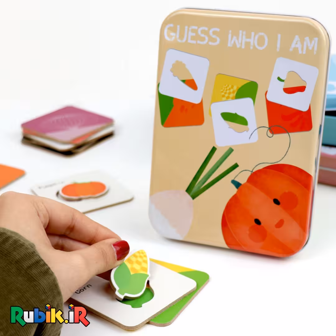 جورچین جعبه فلزی حدس بزن من کی ام؟ (7 طرح)