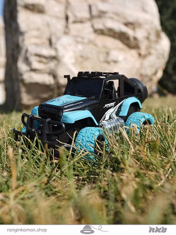 ماشین آفرود رکاب چراغی Off-road car with light pedals