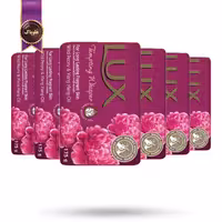 6 بسته صابون لوکس Lux مدل زمزمه وسوسه انگیز Tempting Whisper پک 6 تایی  (اورجینال)