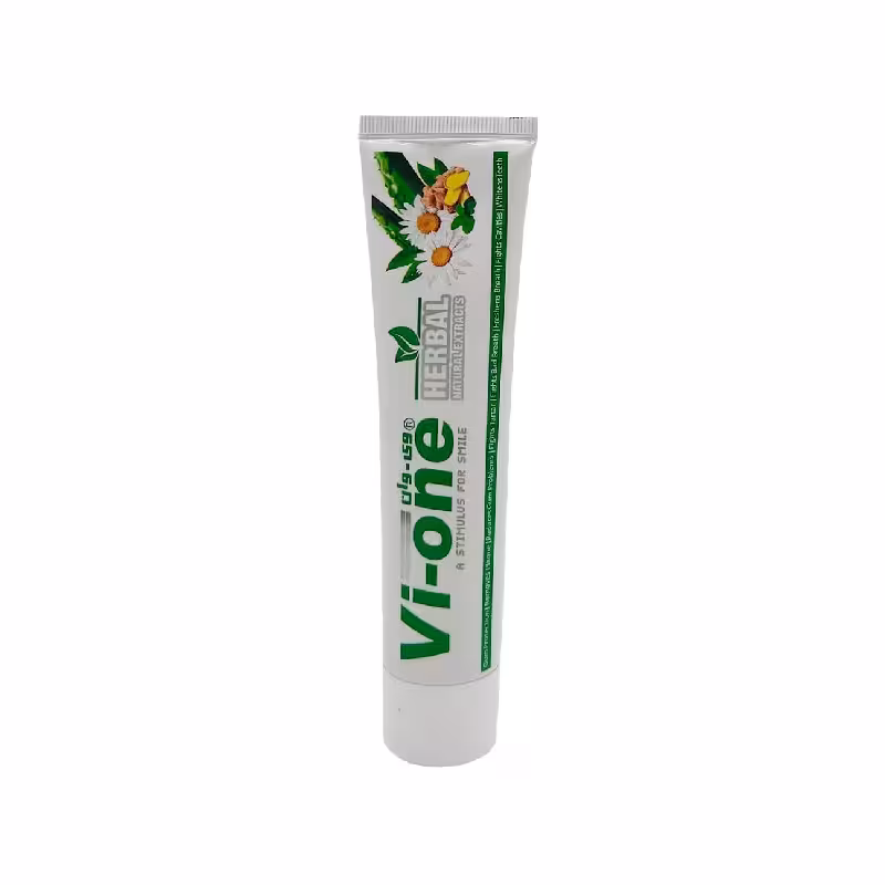 خمیر دندان گیاهی بابونه و زنجبیل HERBAL وی وان