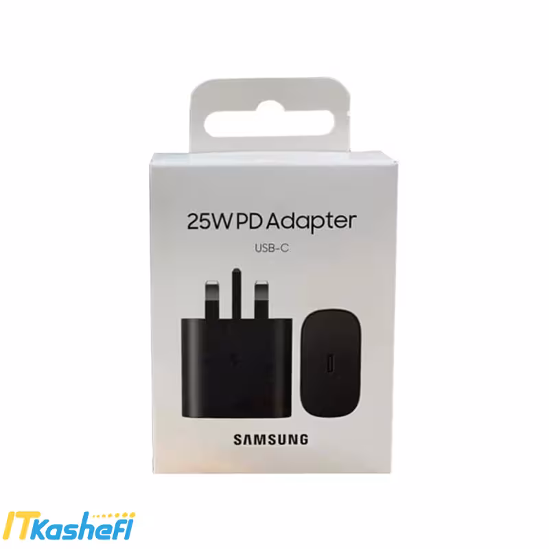 قیمت و خرید شارژر گوشی سامسونگ Adapter Samsung Type-C 25W - آی تی کاشفی