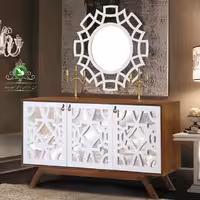 آینه و کنسول مدل کاژو