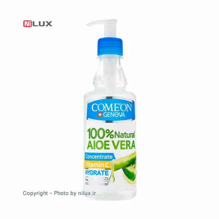 ژل آبرسان کامان مدل Aloevera حجم 400 میلی لیتر