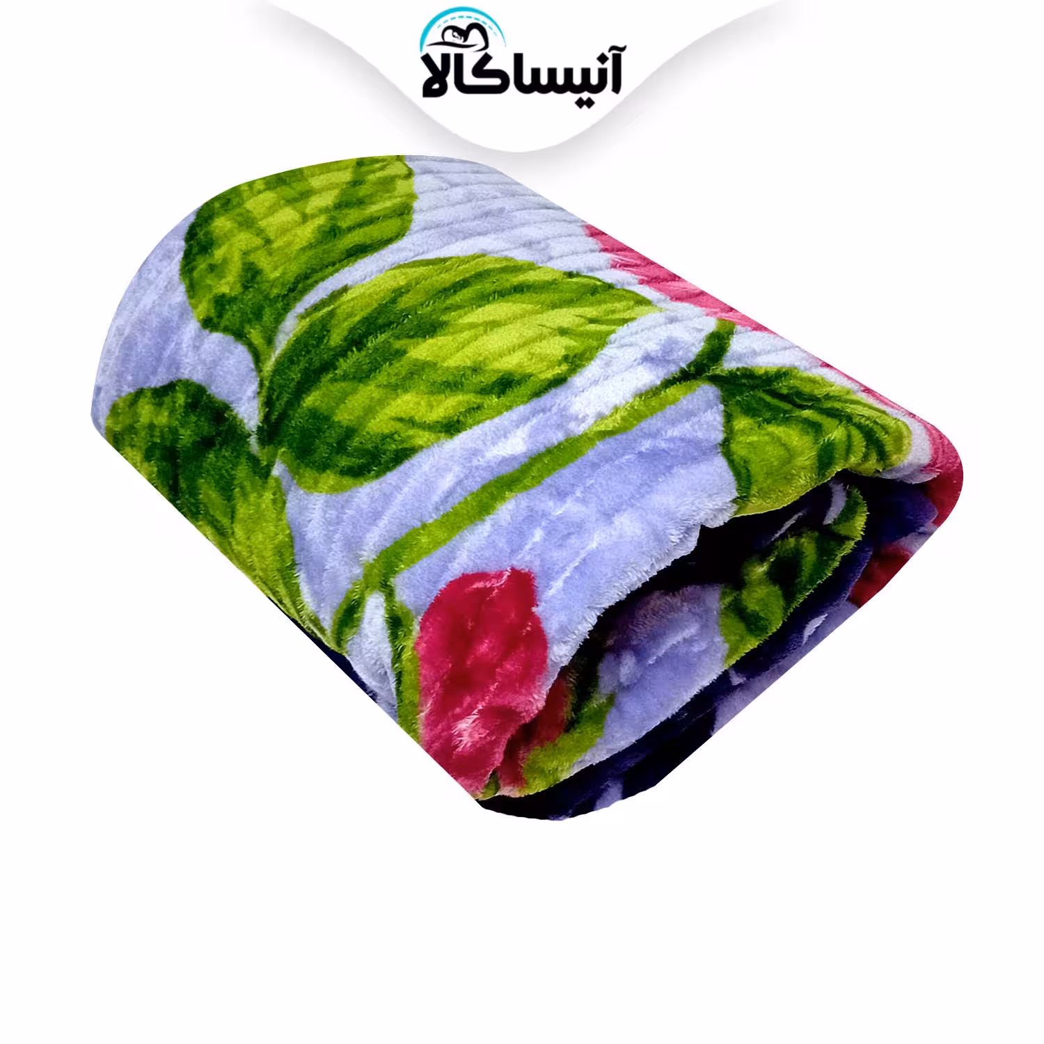 پتو نرمینه بافت مدل نسیم کد 027 سایز 155×210 سانتی متر