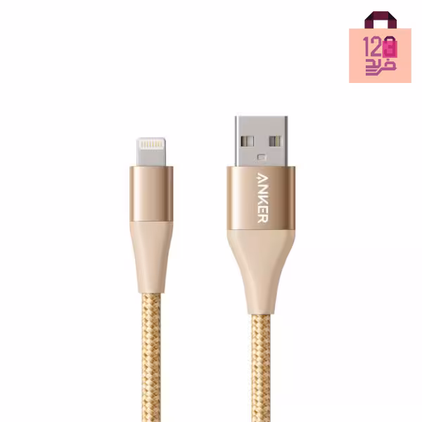 کابل تبدیل USB به لایتنینگ 90 سانتی متری انکر مدل A8452 PowerLine  II