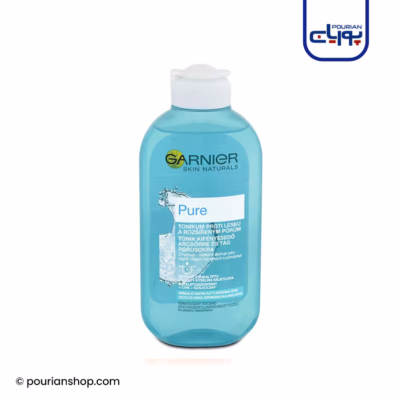 تونر پوست چرب و مختلط پیور اکتیو گارنیه 200میل _ Garnier Pure Skin Tonic
