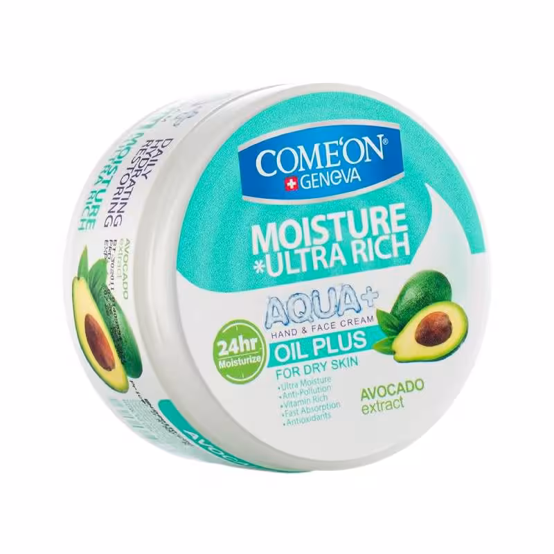 کرم مرطوب کننده کامان مدل Aqua Plus مناسب پوست خشک 250 میلی لیتر