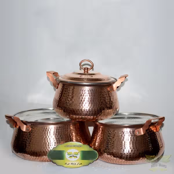 سرویس قابلمه مسی شلغمی