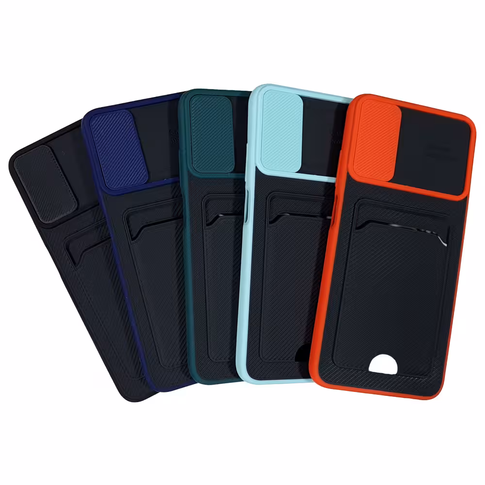 قاب کربنی محافظ لنز کشویی جا کارتی سامسونگ A03s