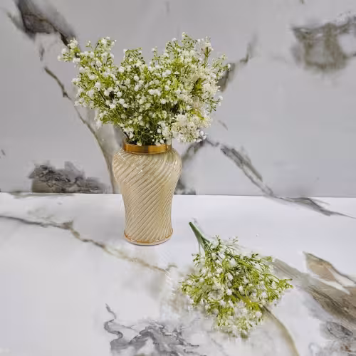 بوته عروس سفید مصنوعی