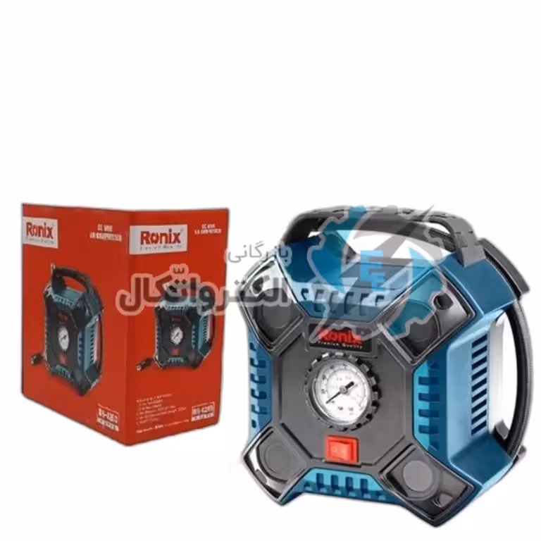 مینی کمپرسور باد آنالوگ فندکی رونیکس مدل RH-4263 ارسال رایگان