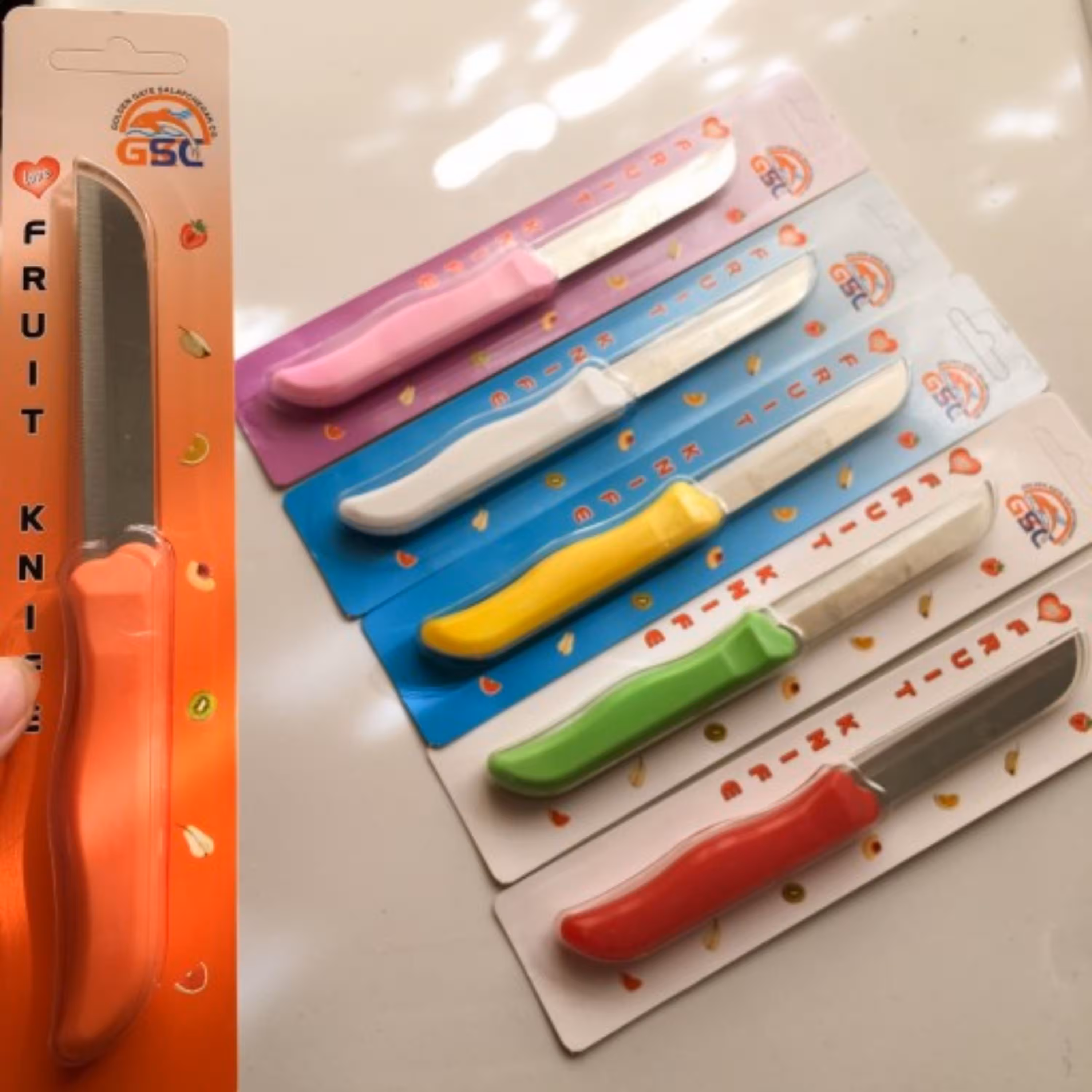 چاقو آشپزخانه تکی تیغه بلند اره ای  دلفین المان