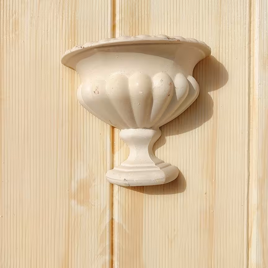 گلدان نیمه پلی استر رزین خام قابل رنگ امیزی