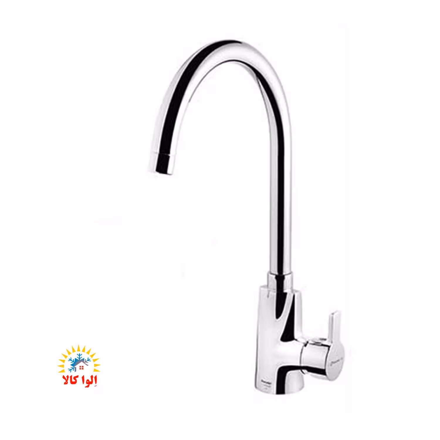 شیر ظرفشویی شودر مدل راموند شیری کروم