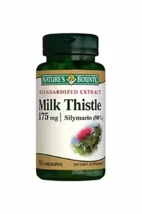 کپسول گیاه خارمریم 175 میلی گرم Natures Bounty - بسته 50 عددی