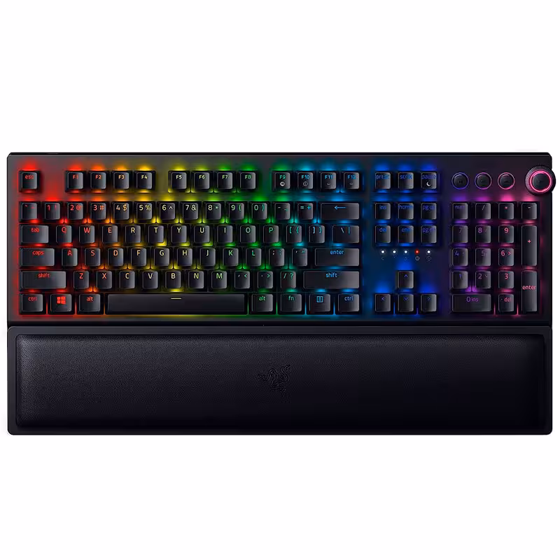 کیبورد بی سیم گیمینگ ریزر مدل BlackWidow V3 Pro