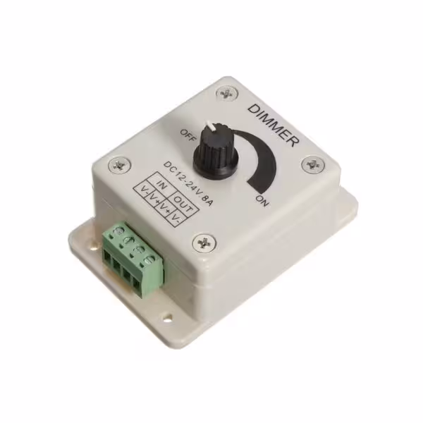 دیمر 8 آمپر 12-24 ولت DC