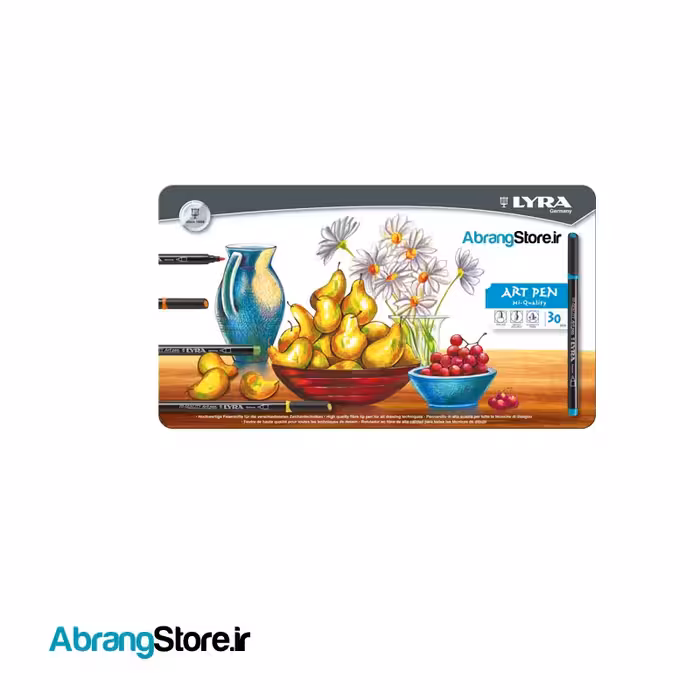 ماژیک حرفه ای لیرا آرت پن 30 رنگ | Lyra Hi-Quality Artpen