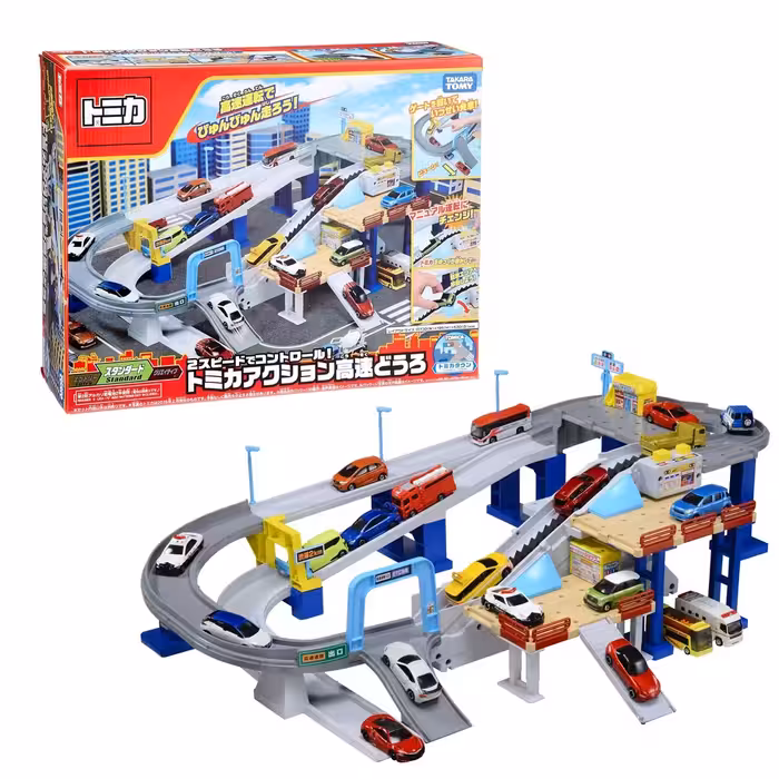 پیست بزرگراه تامیکا مدل 2 Way Speed! Action Highway
