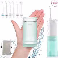 واترجت شست و شوی دهان و دندان Hangsun مدل HOC600 شارژی قابل حمل (بار آمازون)