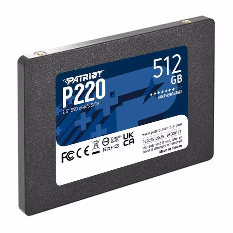 حافظه SSD پاتریوت Patriot P220 512GB