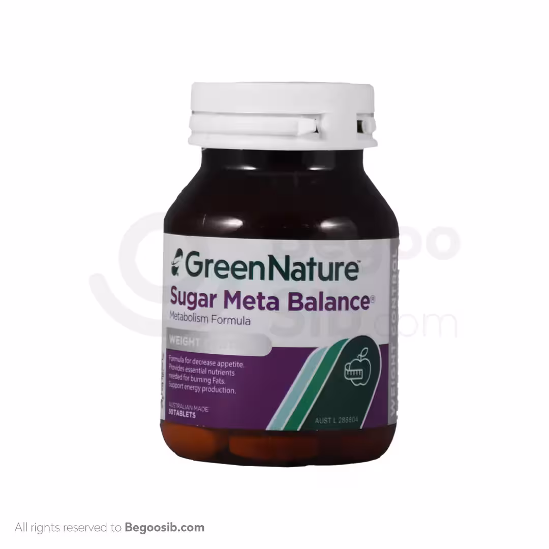 قرص شوگر متا بالانس گرین نیچر 30 عددی
