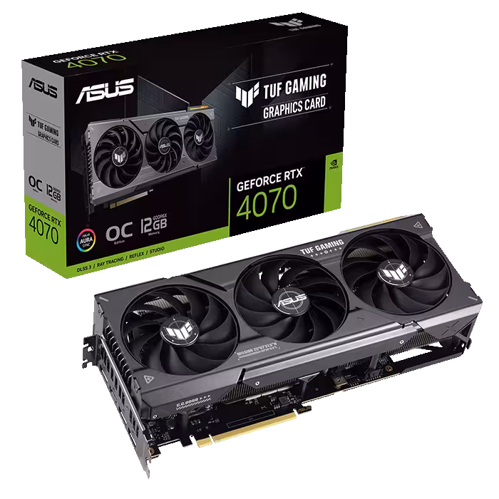 قیمت و خرید کارت گرافیک ایسوس تاف مدل TUF GeForce RTX 4070