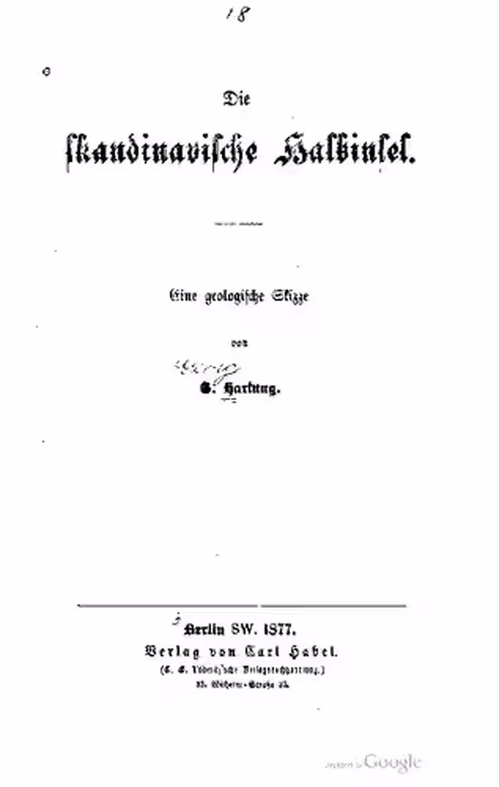 خرید و دانلود نسخه کامل کتاب Die skaninavische Halbinsel : Eine geologische Skizze