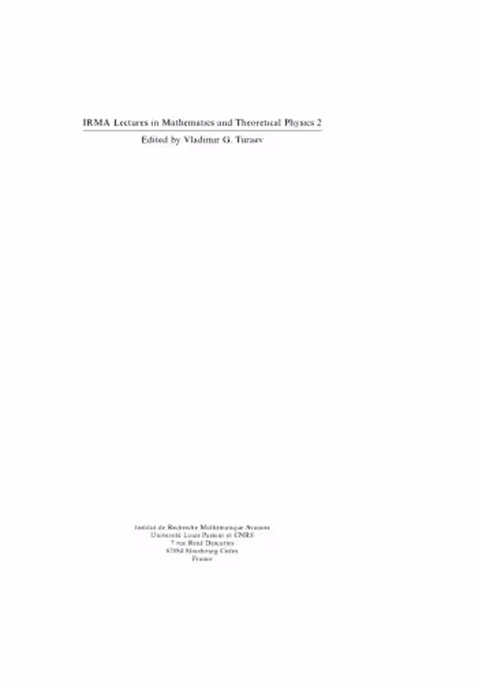 خرید و دانلود نسخه کامل کتاب Locally compact quantum groups and groupoids: proceedings of the meeting of theoretical physicists and mathematicians, Strasbourg, February 21-23, 2002