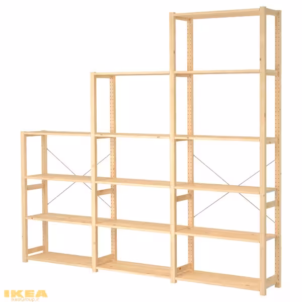 قفسه مدل IVAR 3 | برند ایکیا | ارسال 15 الی 20 روز کاری