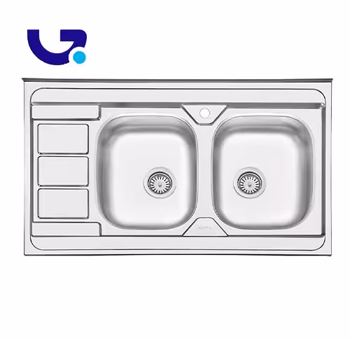 سینک ظرفشویی توکار ایلیا استیل مدل 3051