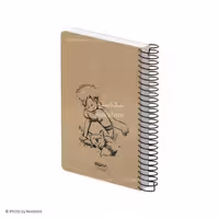 دفتر یادداشت فنری 100 برگ کرافت بدون خط الیپون کد 294