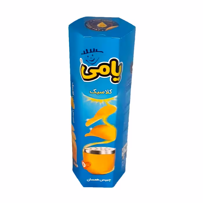 چیپس همسان پذیرایی یامی مدل کلاسیک 90 گرمی