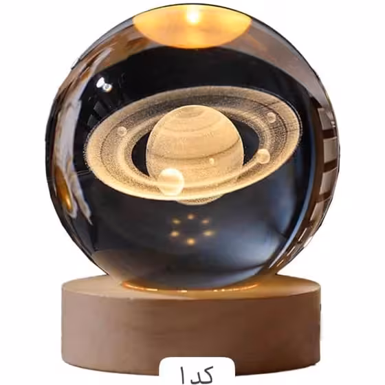 گوی کریستالی 8 سانتی‌متری برقی