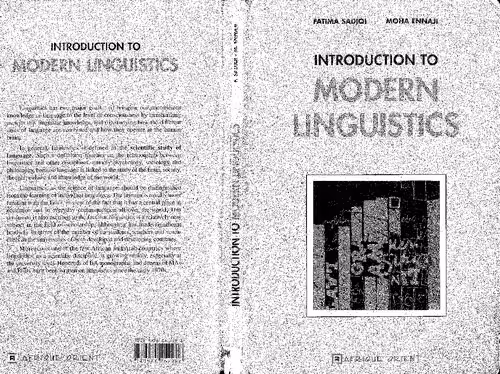 خرید و دانلود نسخه کامل کتاب Introduction to modern linguistics