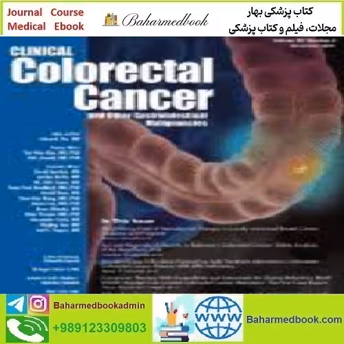 Clinical Colorectal Cancer Volume 20 Issue 1 to 4 2021 TRUE