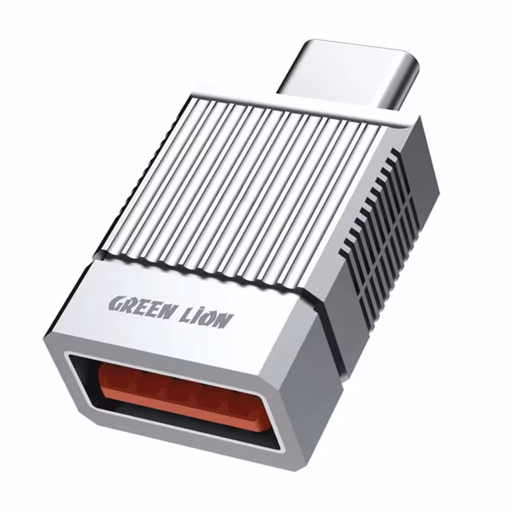 مبدل 3.0 USB به Type-C گرین لاین مدل Green Lion 2 in 1 OTG Adapter