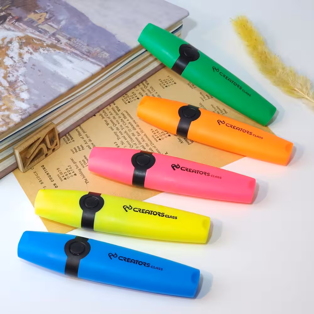 ماژیک هایلایتر لومو فلوئورسنت سی کلاس CREATORS CLASS (C Class) Lumo Fluo highlighter HLF