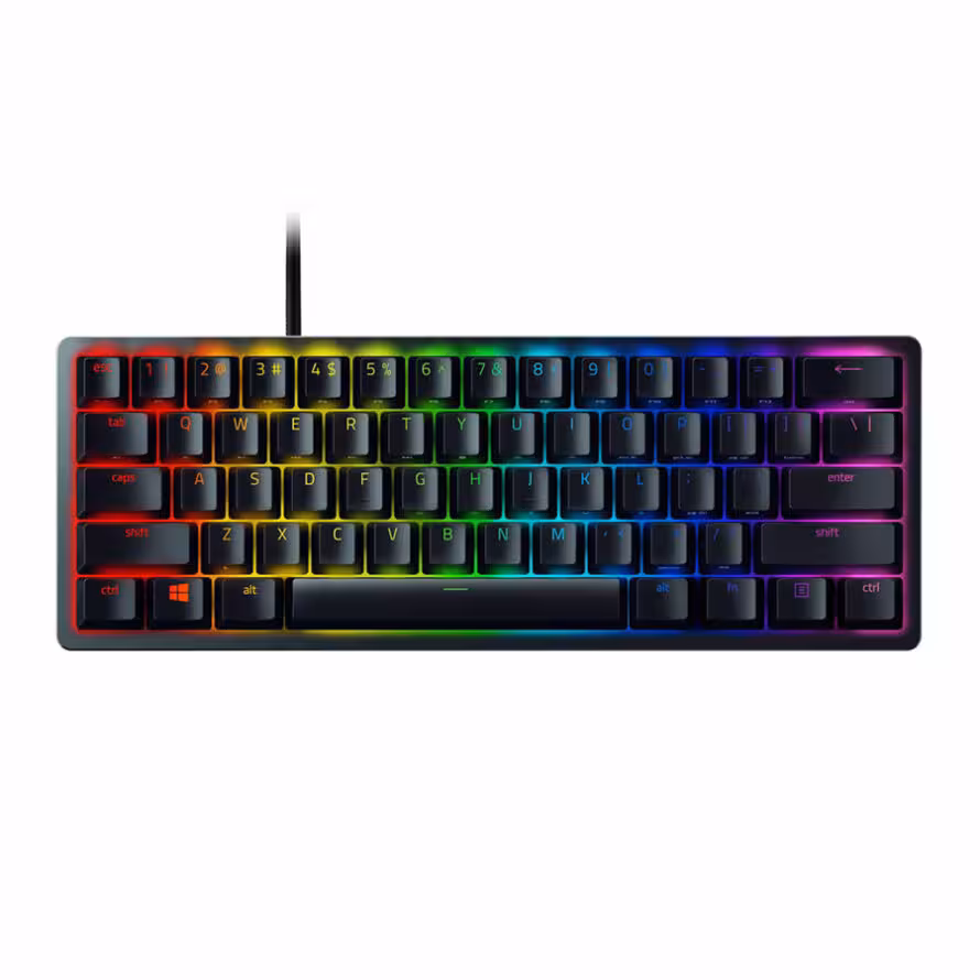 کیبورد گیمینگ ریزر Huntsman Mini Clicky Purple Switch