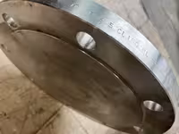 فلنج کور 8 اینچ دابلکس استنلس استیل ریس فیس  کلاس 150  B16.5 از جنس  A SA182/F51