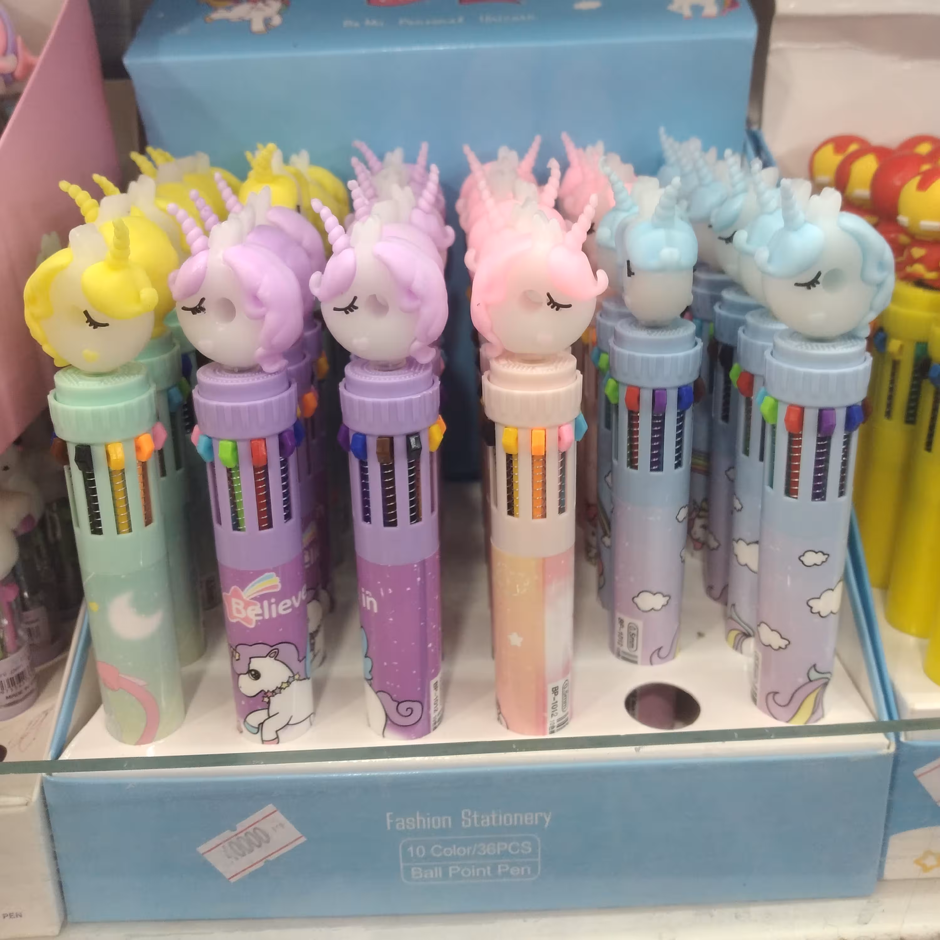 خودکار  10 رنگ یونیکورن