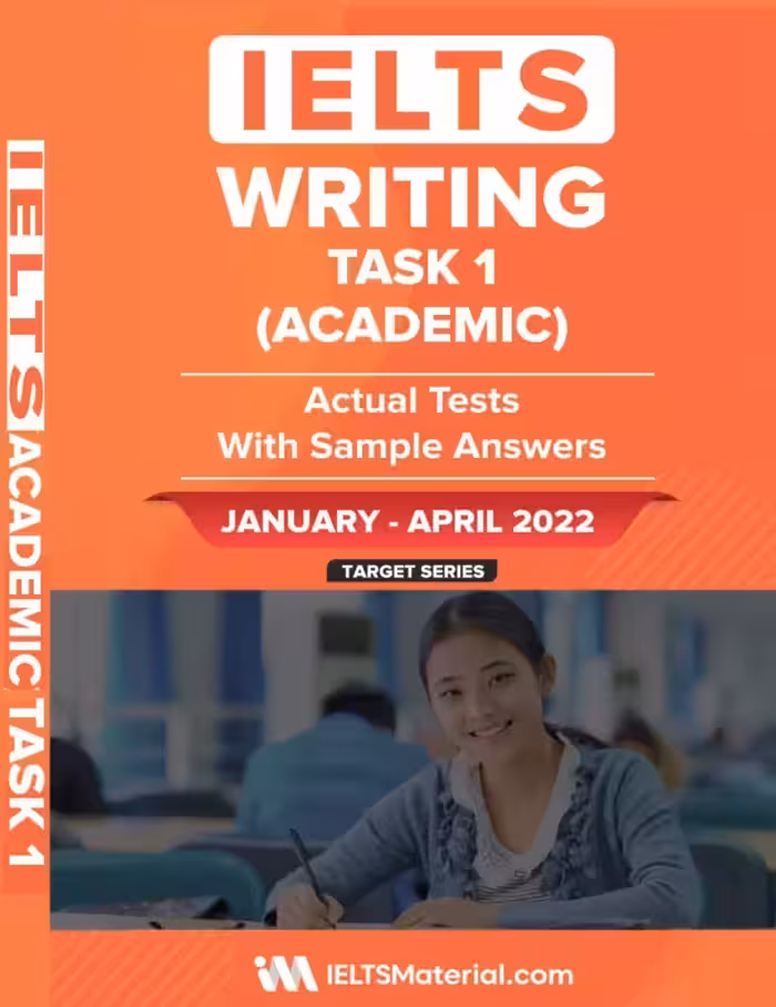 آیلتس رایتینگ آکادمیک تسک 1 اکچوال تست | کتاب انگلیسی IELTS Writing Task 1 Actual Tests (JANUARY – APRIL 2022)