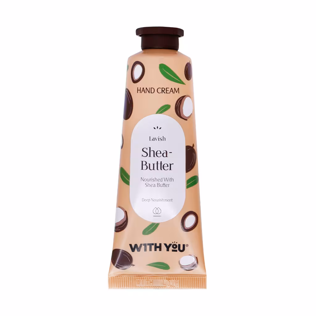 کرم مرطوب کننده دست حاوی روغن دانه شی باتر مناسب انواع پوست ویت یو 50 میلی لیتر With You