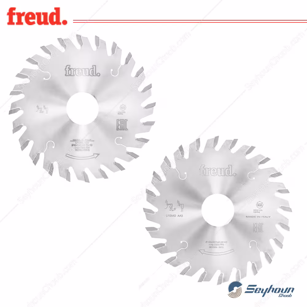تیغ اره الماسه خط زن دو عددی قطر 10 سانتی متر 24 دندانه فرود مدل LI13MS AB3 و LI13MD AB3