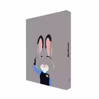کلاسور 100 برگ پدیده نقش مدل 26 حلقه کالکشن انیمیشن طرح زوتوپیا zootopia کد 04