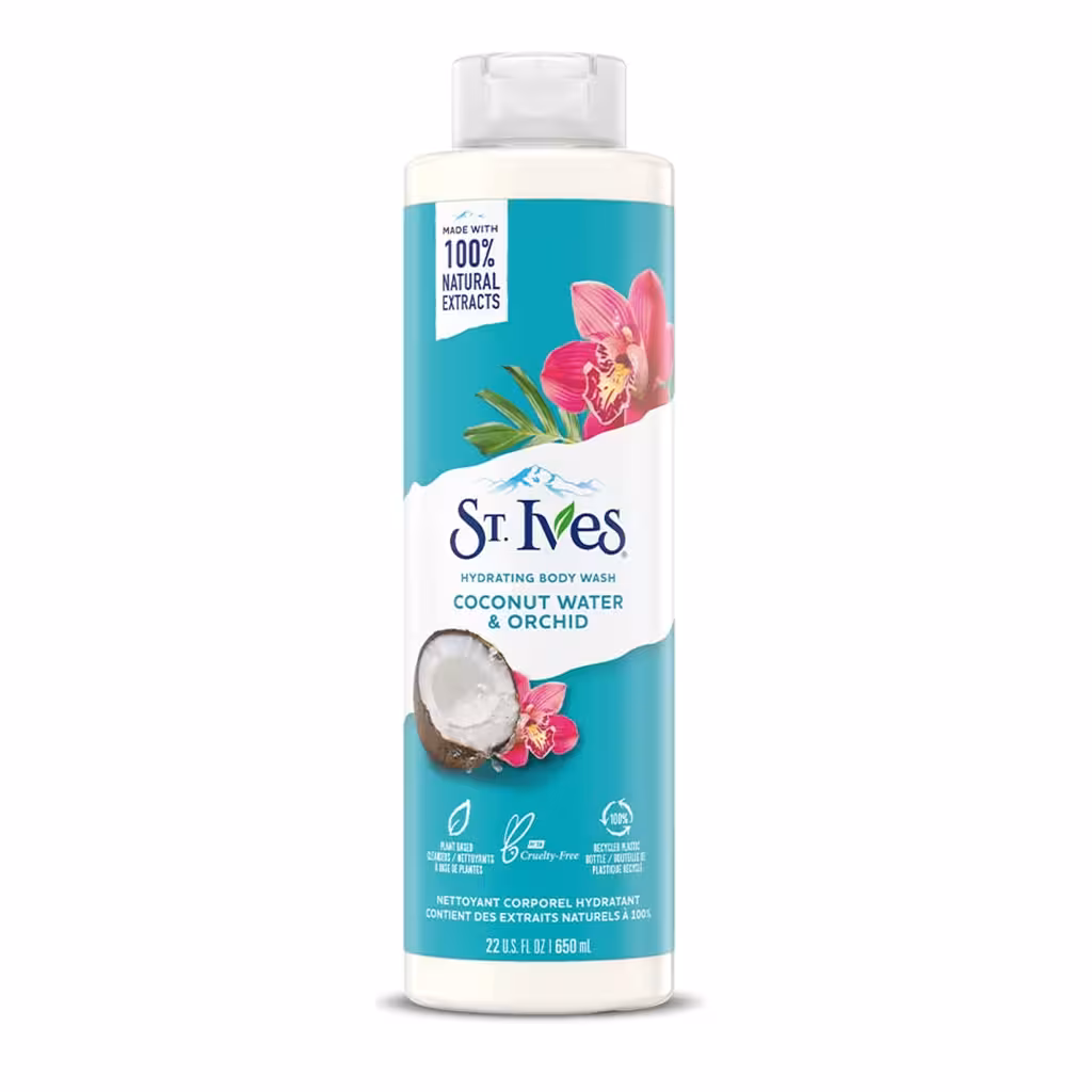 شامپو بدن سنت ایوز نارگیل و ارکیده St.Ives Hydrating Body Wash Coconut Water &amp; Orchid