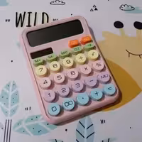 ماشین حساب صورتی