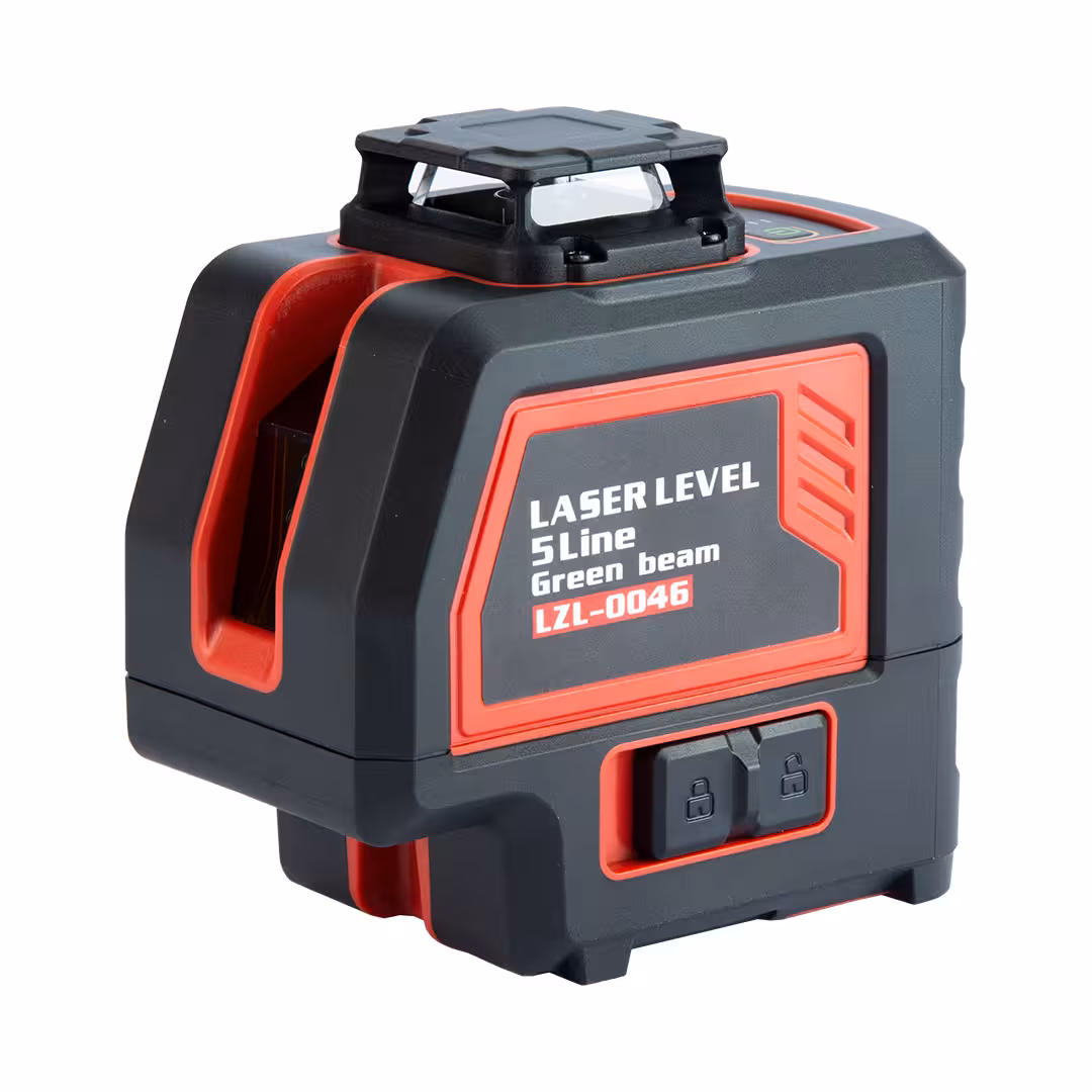 تراز لیزری 360 درجه 5 خط نور سبز LZL-0046