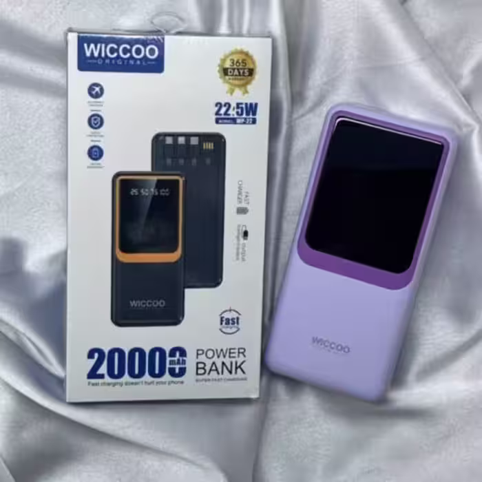 پاوربانک ویکو مدل WP-22 ظرفیت 20000 میلی آمپر